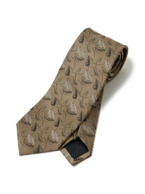 【TIE YOUR TIE /タイユアタイ】フローラル柄ネクタイ MEN'S BIGI メンズ ビギ スーツ・フォーマル ネクタイ・蝶ネクタイ ベージュ ブルー【送料無料】[Rakuten Fashion]