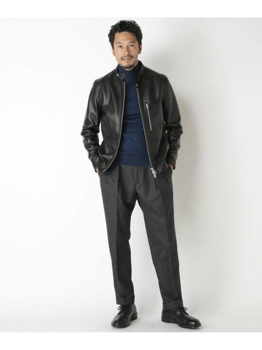 楽天市場】【SALE／30%OFF】【JAMES GROSE別注】シングルライダース 