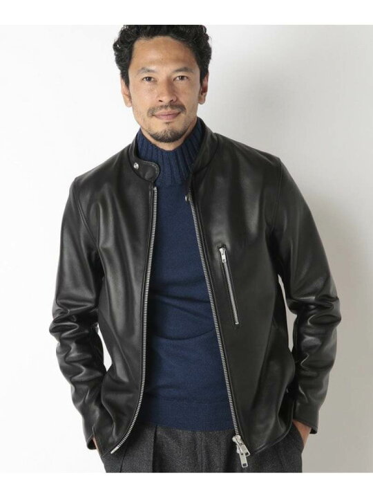 楽天市場】【SALE／30%OFF】【JAMES GROSE別注】シングルライダース 