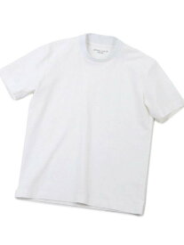 【ACTIVE TAILOR】シルケットスムースクルーネックTシャツ MEN'S BIGI メンズ ビギ トップス カットソー・Tシャツ ホワイト グレー ブルー ブラック【送料無料】[Rakuten Fashion]
