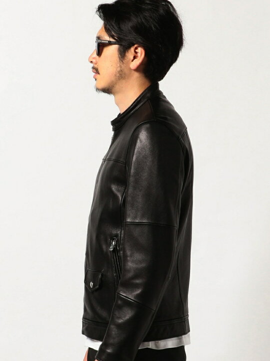 楽天市場】【SALE／65%OFF】GARNI別注レザーシングルライダース 