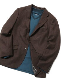 【SALE／55%OFF】カシミア混クラシカルヘリンボーン テーラードジャケット MEN'S BIGI メンズ ビギ ジャケット・アウター テーラードジャケット・ブレザー グレー ブラウン【RBA_E】【送料無料】[Rakuten Fashion]