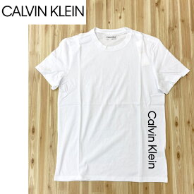 送料無料 Calvin Klein カルバンクライン CK サイドシームロゴクルーネックTシャツ メンズ ブランド MC ゆうパケ