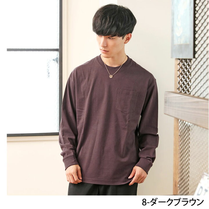 楽天市場】送料無料 ヘビーウェイト Tシャツ メンズ 長袖 USAコットン 