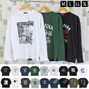 送料無料 2025年リニューアルバージョン ロングTシャツ メンズ 長袖Tシャツ プリントT アメカジ ミリタリー フォト3L クルーネック トップス 男女兼用 ユニセックス　メンズファッション メンズ 通販 新作 MC ゆうパケ