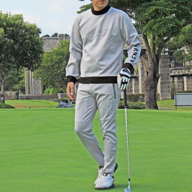 送料無料 ゴルフウェア メンズ セットアップ 上下セット モックネック トレーナー GIORNO SEVEN ジョルノセブン トップス ゴルフパンツ 立体ロゴ おしゃれ ブランド 秋冬 春夏 新作