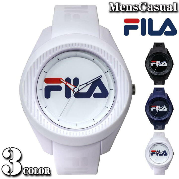 楽天市場】送料無料 FILA フィラ 腕時計 メンズ メンズ時計 メンズ 