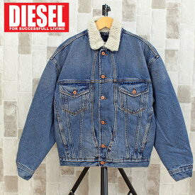 送料無料 DIESEL ディーゼル メンズ ジャケット デニムジャケット ボアジャケット 裏ボア ヴィンテージUSED加工 Gジャン D-RESKY 00SXZS-0SAWD 男女兼用 ユニセックス MC