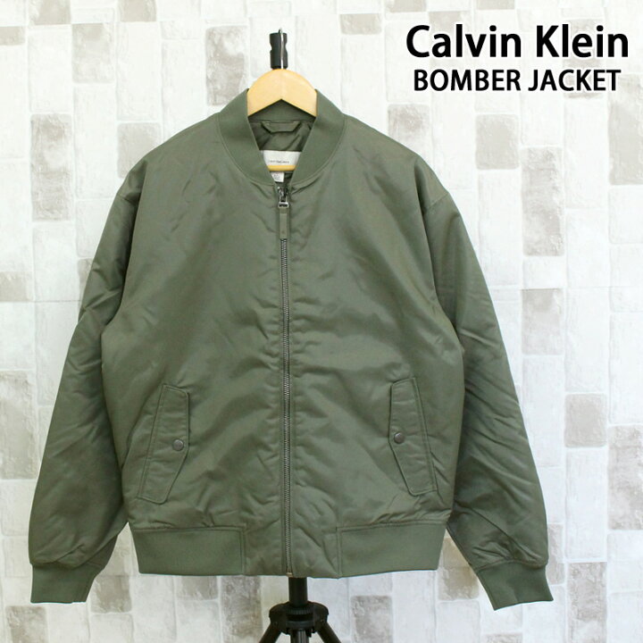 楽天市場】送料無料 Calvin Klein カルバンクライン CK MA-1 ナイロン 