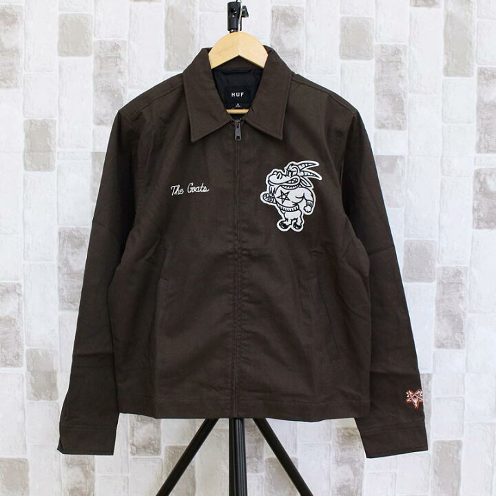 楽天市場】送料無料 HUF ハフ HUFxTHRASHER フィールド クルー  