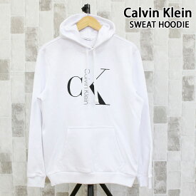 送料無料 Calvin Klein カルバンクライン CK ミックス ロゴ モノグラム Po パーカー スウェット 裏起毛 プルオーバー フーディー メンズ ブランド MC