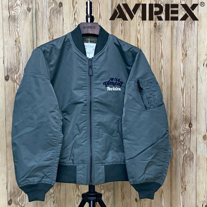 楽天市場】送料無料 AVIREX アヴィレックス LIGHT MA-1 TOMCAT 