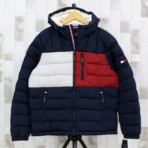  TOMMY HILFIGER g~[ qtBK[ VFpt[h pt@[WPbg QUILTED POLY TWILL PUFFER JACKET W SHERPA LINED HOOD 151AP213 S t[h{A  AE^[ u] Y uh