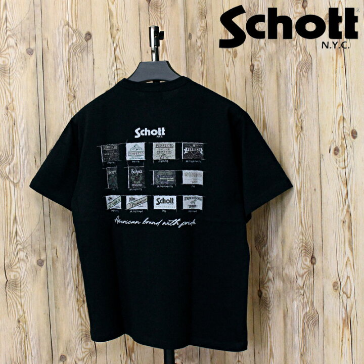 楽天市場】送料無料 Schott ショット T-SHIRT ARCHIVE TAG 782-5134021