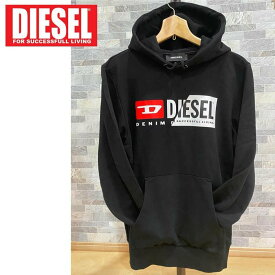 送料無料 DIESEL ディーゼル Wロゴ プリント スウェット プルオーバー パーカー 春 秋 冬 おすすめ おしゃれ 通販 MC