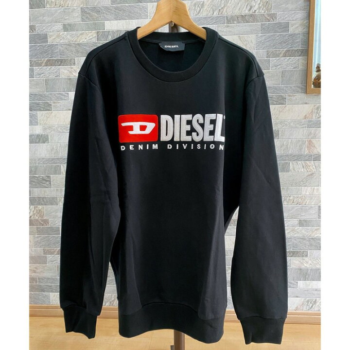 楽天市場】送料無料 DIESEL ディーゼル トレーナー メンズ ロゴ刺繍 