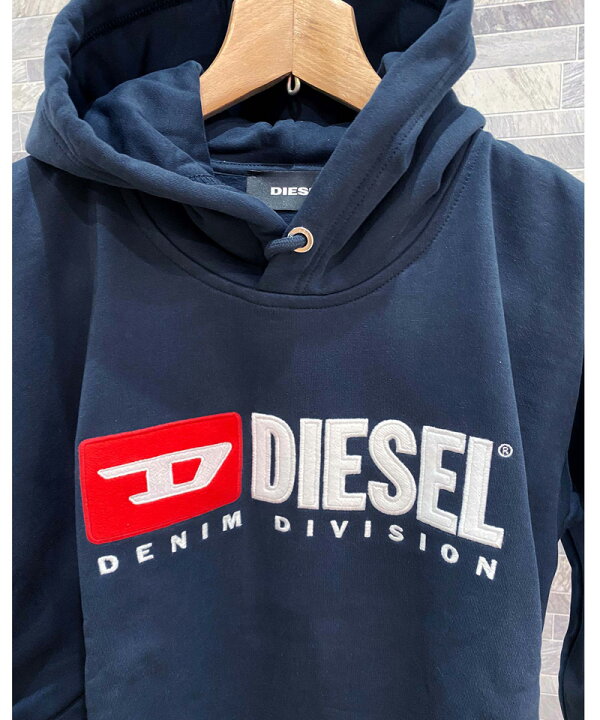 楽天市場】送料無料 DIESEL ディーゼル ワッペンロゴ刺繍 スウェット 
