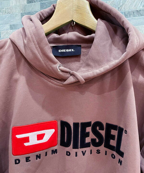 楽天市場】送料無料 DIESEL ディーゼル ワッペンロゴ刺繍 スウェット 