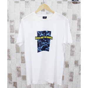 送料無料 DIESEL ディーゼル ロゴプリント クルーネック 半袖Tシャツ「T-JUSTBNAVI」メンズ ブランドトップス 春 夏 おすすめ おしゃれ 通販 MC ゆうパケ