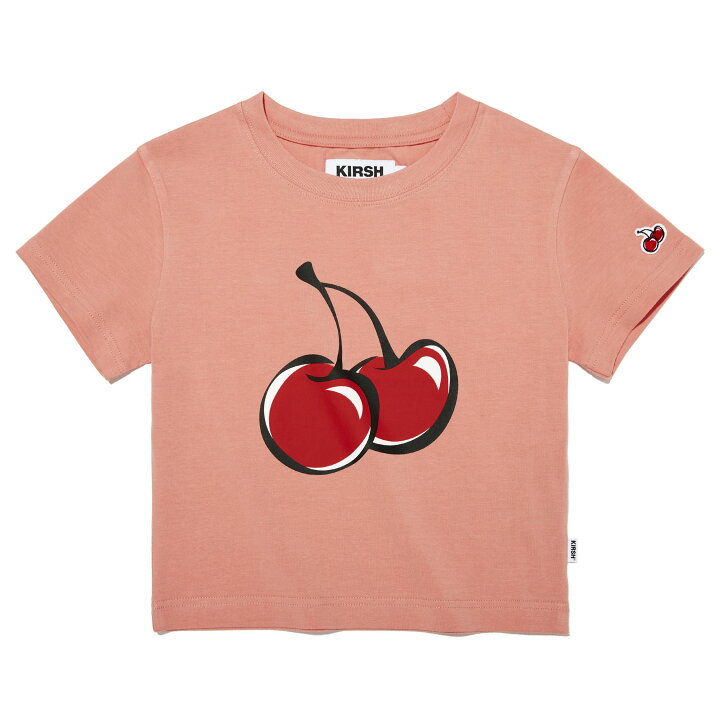 楽天市場】KIRSH SIGNATURE BIG CHERRY CROP T-SHIRT キルシー 