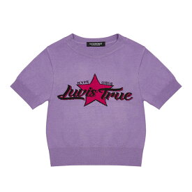 LUVISTRUE ラブイズトゥルー 正規品 スターニット STAR KNIT/全2色 【あす楽対応】韓国ブランド 韓国ファッション ニット ニットソー レディース トップス 服 春 かわいい 新作 Y2K サマーニット