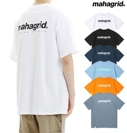 mahagrid マハグリッド 正規品 オリジンロゴ Tシャツ /全6色【あす楽対応】韓国 韓国ブランド 韓国ファッション トップス Tシャツ ロゴ 半袖 ユニセックス メンズ レディース ストリート