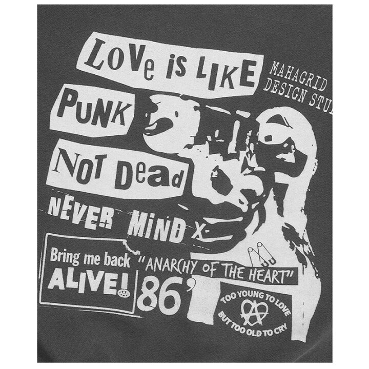 楽天市場】mahagrid マハグリッド ラブパンクピグメント SWT LOVE PUNK 