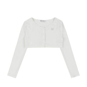 NASTY FANCY CLUB �i�X�e�B�[�t�@���V�[�N���u �{�����J�[�f�B�K�� SLOPE BOLERO CARDIGAN/�S2�F �؍��u�����h �؍��t�@�b�V���� �J�[�f�B�K�� �J�[�f ���f�B�[�X �H�D �g�b�v�X �N���b�v�h�� �V���[�g
