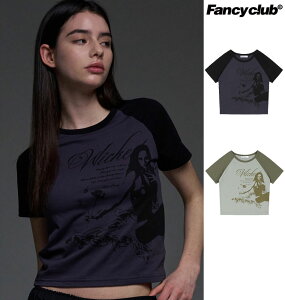 NASTY FANCY CLUB WICKED REGLAN STANDARD TEE �i�X�e�B�[�t�@���V�[�N���u �N���b�v���O����T/�S2�F �؍��u�����h �؍��t�@�b�V���� ����t�V���c �e�B�[�V���c ���f�B�[�X �g�b�v�X ���S �J�W���A�� �� Y2