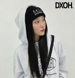 D.XO.H big self-esteem beanie /ビッグセルフエスティーム ビーニ【あす楽対応】韓国ブランド 韓国ファッション ニット帽 ビーニー 帽子 レディース メンズ シンプル ロゴ 即納