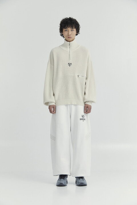 楽天市場】【即納】OY オーワイ 正規品 サイドジップニット/全2色 韓国  