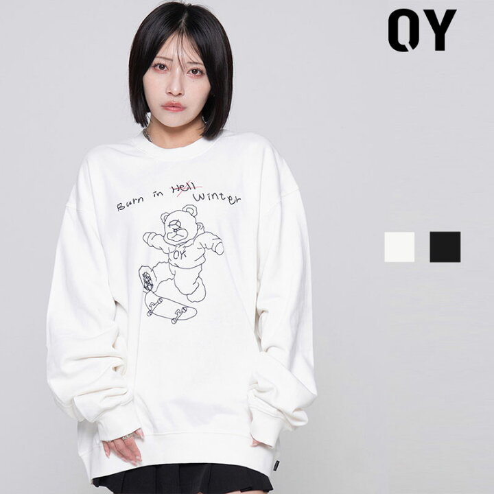 楽天市場】OY スケートボーダー オードリー スウェット/全2色 韓国  