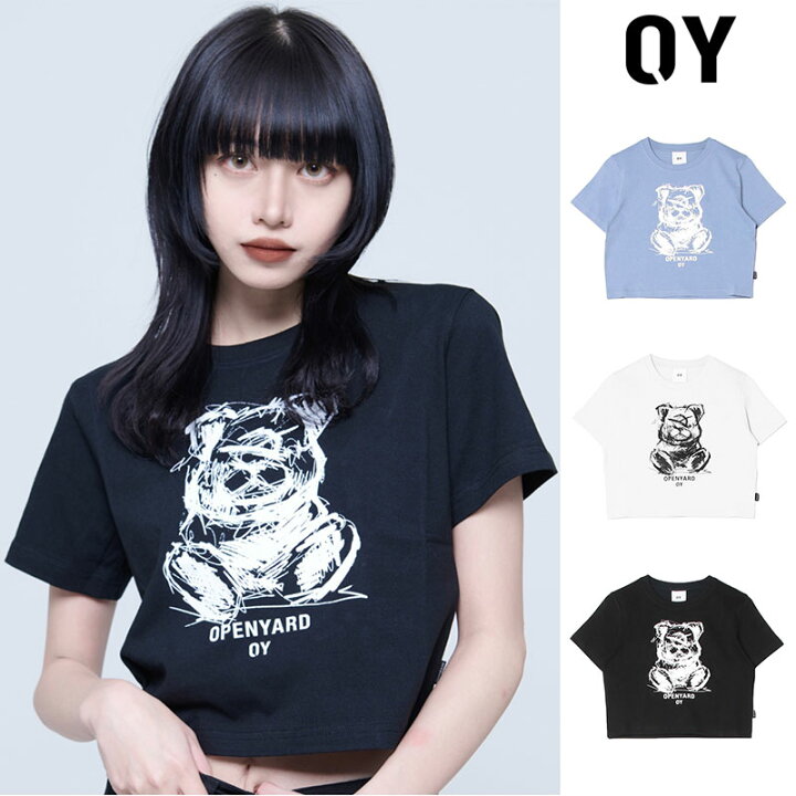 楽天市場】OY オーワイ スケッチオードリークロップ半袖Tシャツ TEE  
