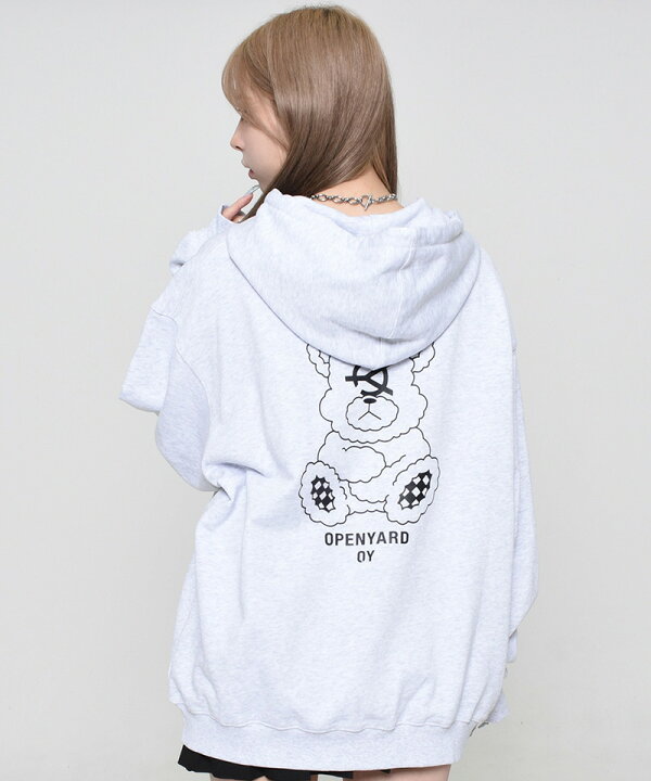 楽天市場】OY ODOLLY HOODIE ZIP UP/オードリー フーディー ジップ 