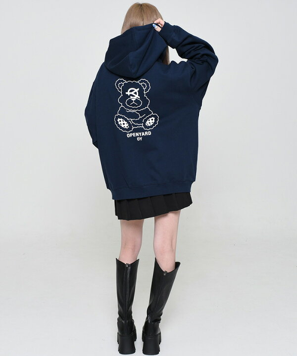楽天市場】OY ODOLLY HOODIE ZIP UP/オードリー フーディー ジップ 