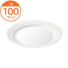楽天市場 紙皿 100枚 使い捨て食器 食器 カトラリー グラス キッチン用品 食器 調理器具の通販