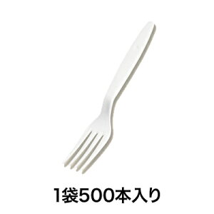 使い捨てフォーク 98ダイフォーク シロ 500フクロ プラスチック資源循環促進法