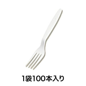 使い捨てフォーク 98ダイフォーク シロ 100フクロ プラスチック資源循環促進法