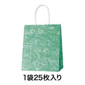 【手提袋】スムースバッグ 22－12 雲竜 緑