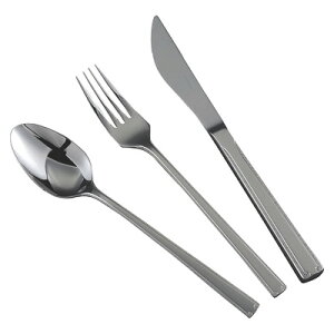 LW No.11600 ステンレス ロマンス デザートナイフ/最中柄・鋸刃