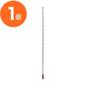 【温湿度計】 温度計 棒型 アルコールタイプ 100℃ 1個