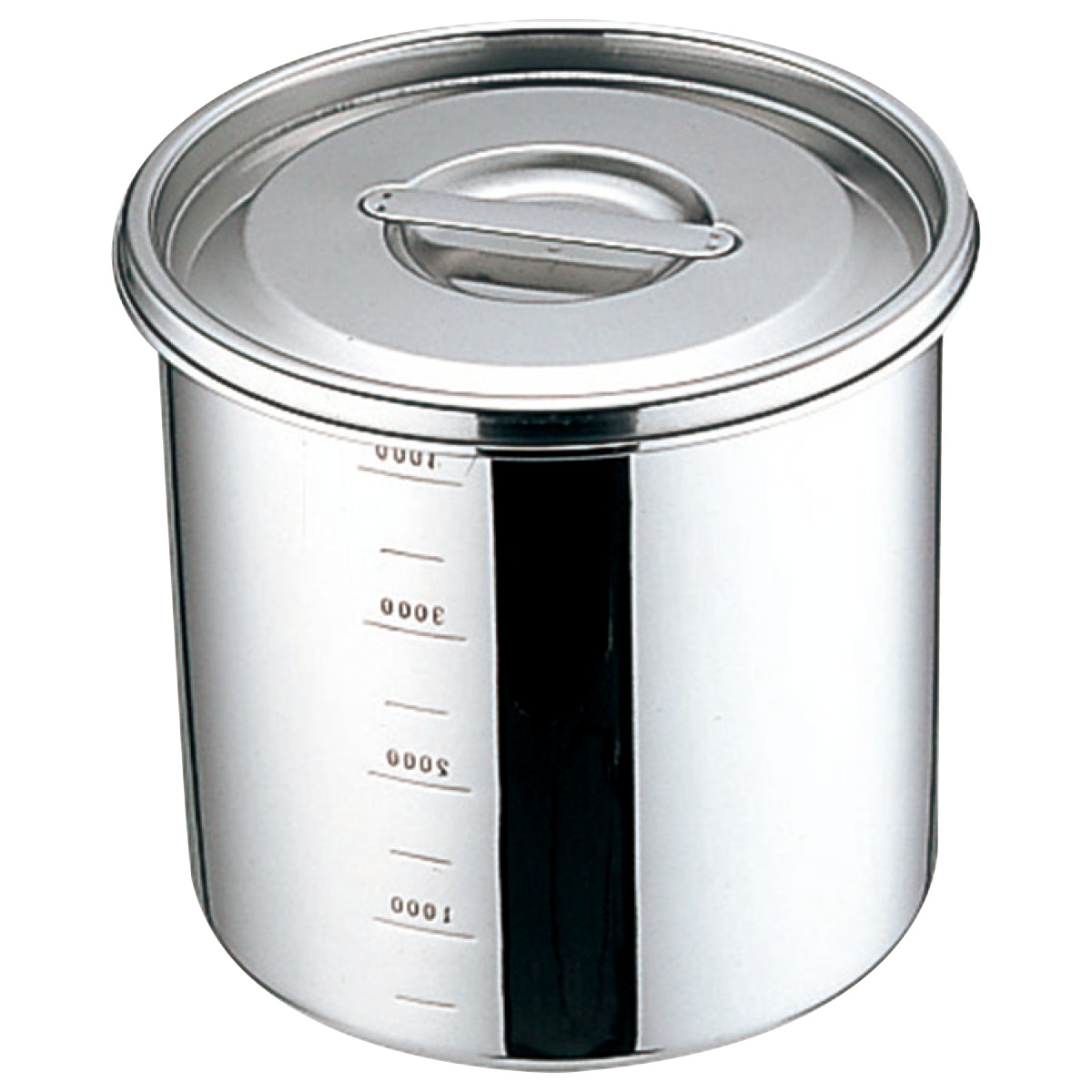 UK 給食 缶 キッチンポット ステンレス 保存容器 保存缶 ストック容器燕三条 日本製 業務用 UK 18-8 丸 深型ｷｯﾁﾝﾎﾟｯﾄ 10cm(0.7L)手無