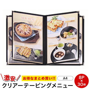 yA4 8y[Wz܂Ƃߔ30I NAe[sOj[ KGCT-8 Zbg j[t@C HX j[ubN menubook j[ NAt@C