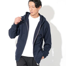 ジップアップパーカー ジップパーカー パーカー メンズ メンズパーカー 厚手 春 綿100％ 綿100 パイル 生地 裏パイル パイル地 ヘビーウェイト ヘビー オンス コットンパーカー ダブルジップパーカー フード スウェット 大きい アウター ビジネス メンズ春アウター