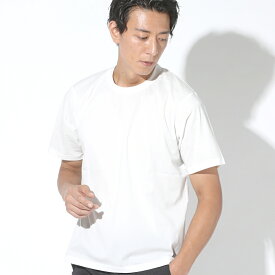 Tシャツ メンズ ジャケット Uネック クルーネック 半袖Tシャツ スリム tシャツ すっきり カットソー 夏 夏服 夏物 T-シャツ 大人 シンプル ちょいワル メンズtシャツ スーツ に 合う ストレッチ綿tシャツ 半袖シャツ ビジネスカジュアル オフィスカジュアル