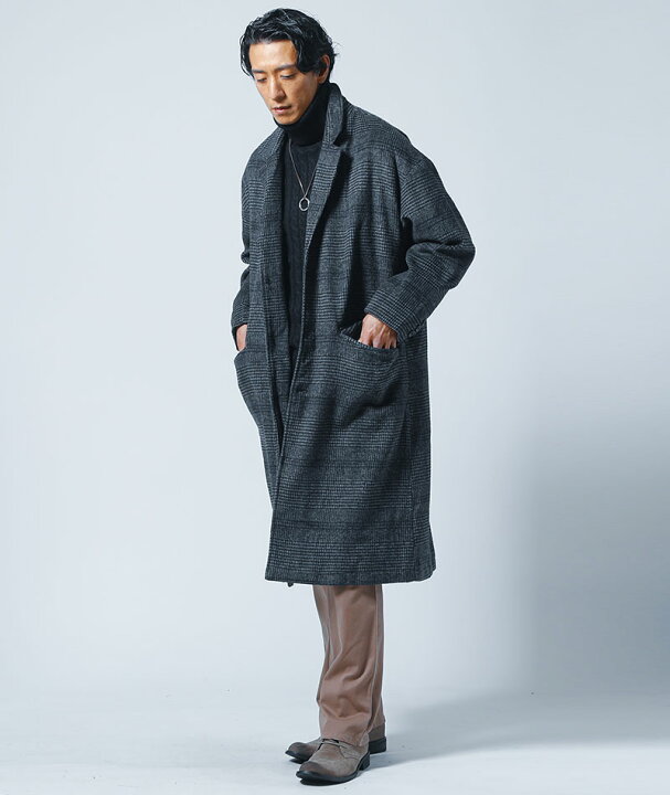 楽天市場 チェスターコート メンズ コート チェスター オーバーサイズ メルトン ロングコート 秋 冬 服 30代 40代 50代 Menz Style メンズスタイル おしゃれ Menz Style メンズスタイル