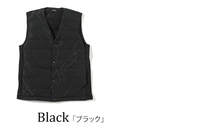 楽天市場 ベスト メンズ アウター インナーベスト ダウンベスト フェザー 裏起毛 2way 秋冬 服 30代 40代 50代 Menz Style メンズスタイル