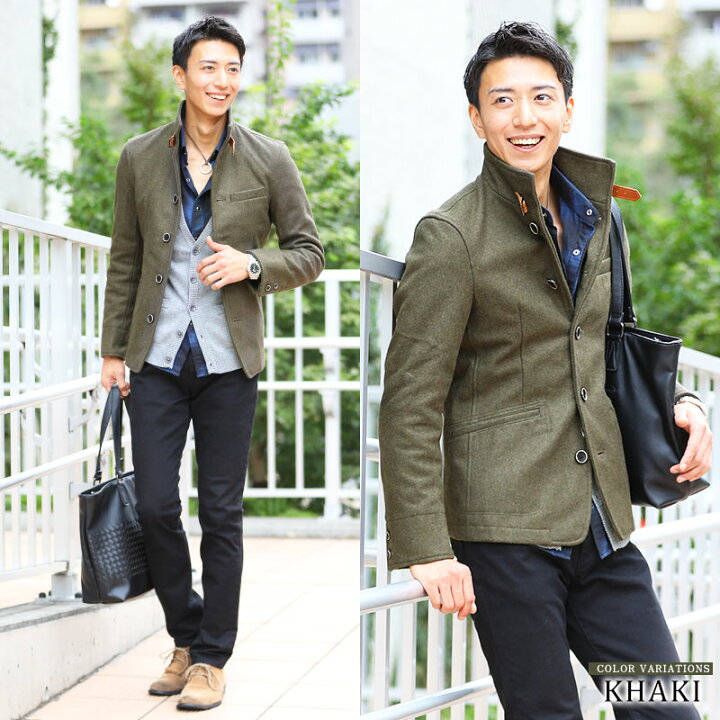 楽天市場】日本製 ジャケット コート メンズ 春 冬 アウター 秋冬 50代  