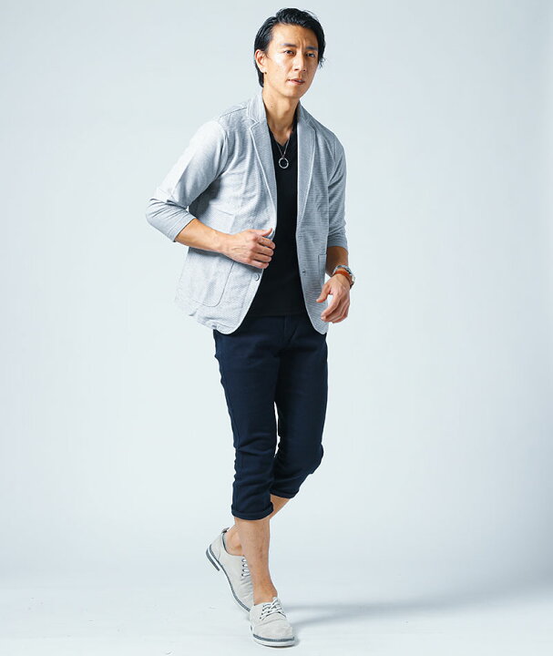 楽天市場 テーラードジャケット メンズ ジャケット カットソー Tシャツ コーデ セット 2点 春 夏 服 30代 40代 50代 Menz Style メンズスタイル