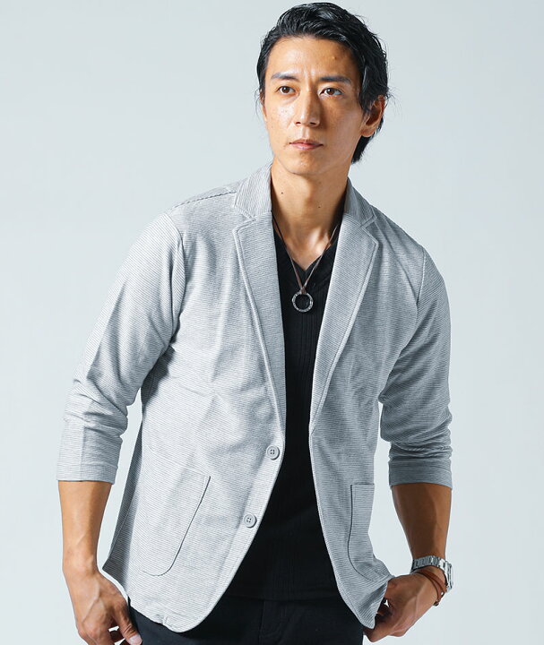 楽天市場 テーラードジャケット メンズ ジャケット カットソー Tシャツ コーデ セット 2点 春 夏 服 30代 40代 50代 Menz Style メンズスタイル